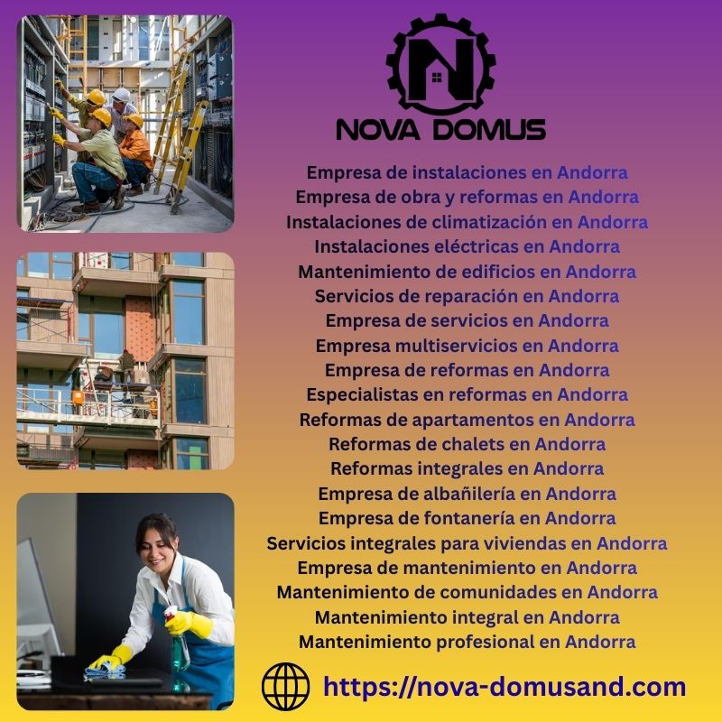 Contratista de obras Andorra para proyectos residenciales y comerciales